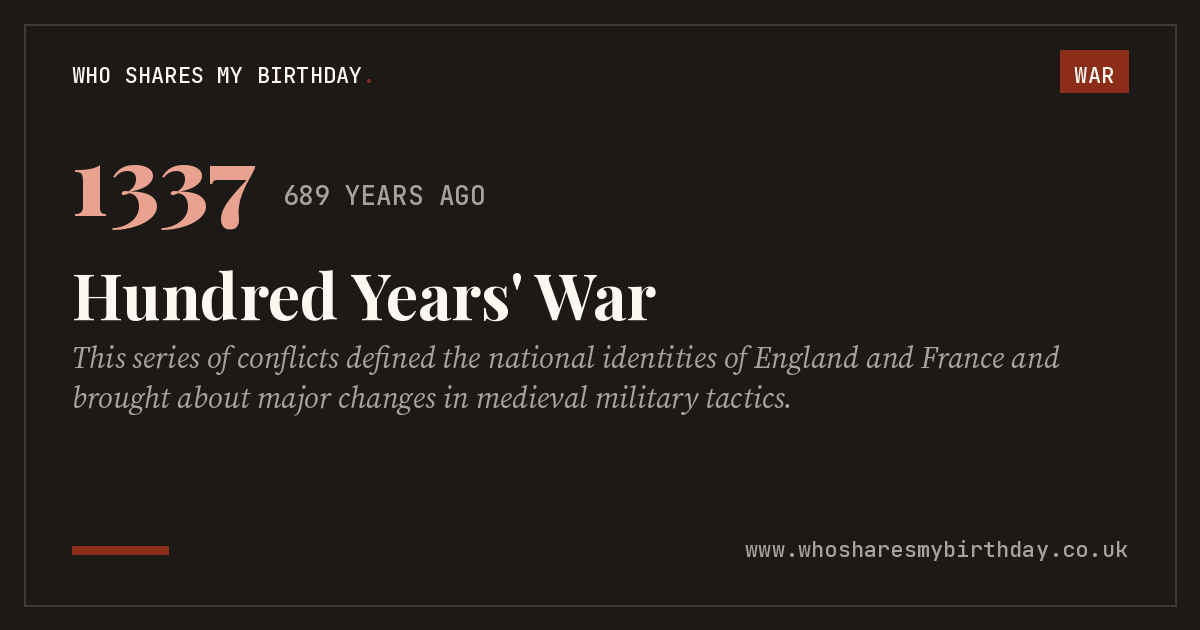 Hundred Years' War