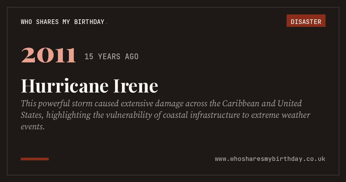 Hurricane Irene