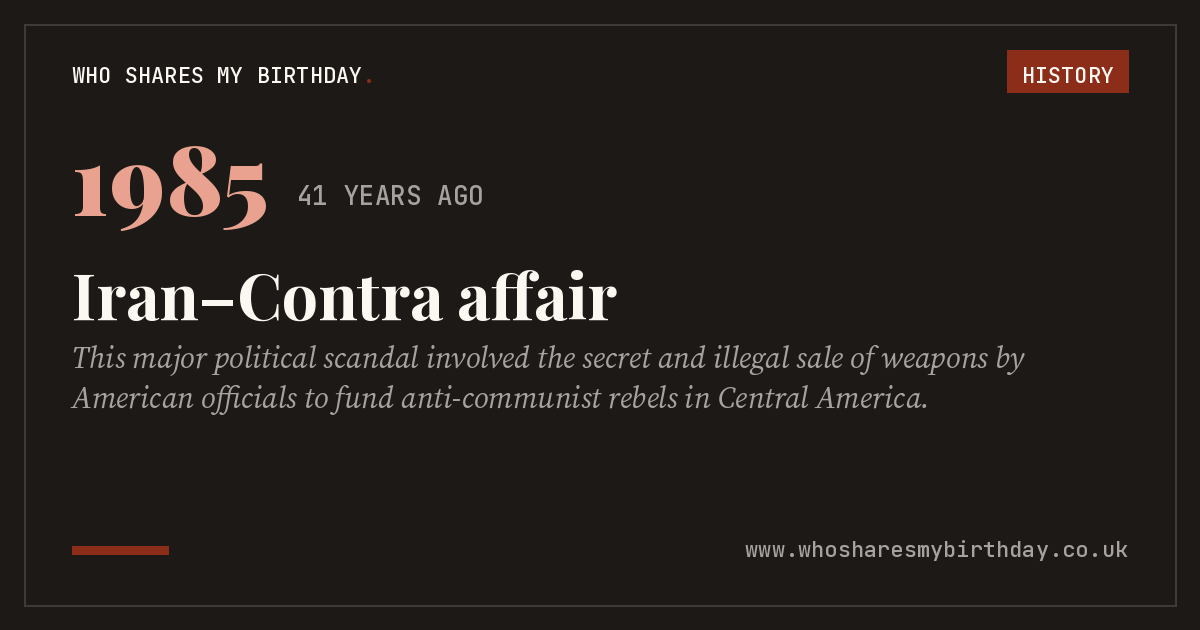 Iran–Contra affair