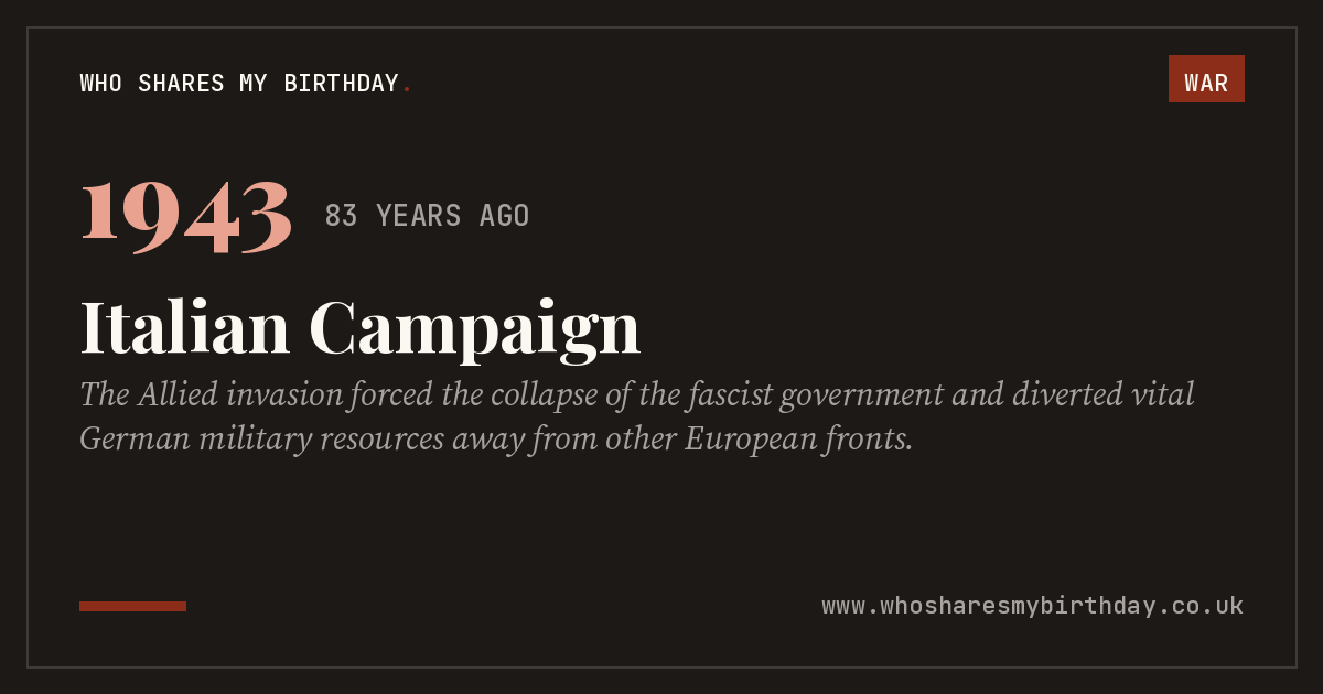 Italian Campaign