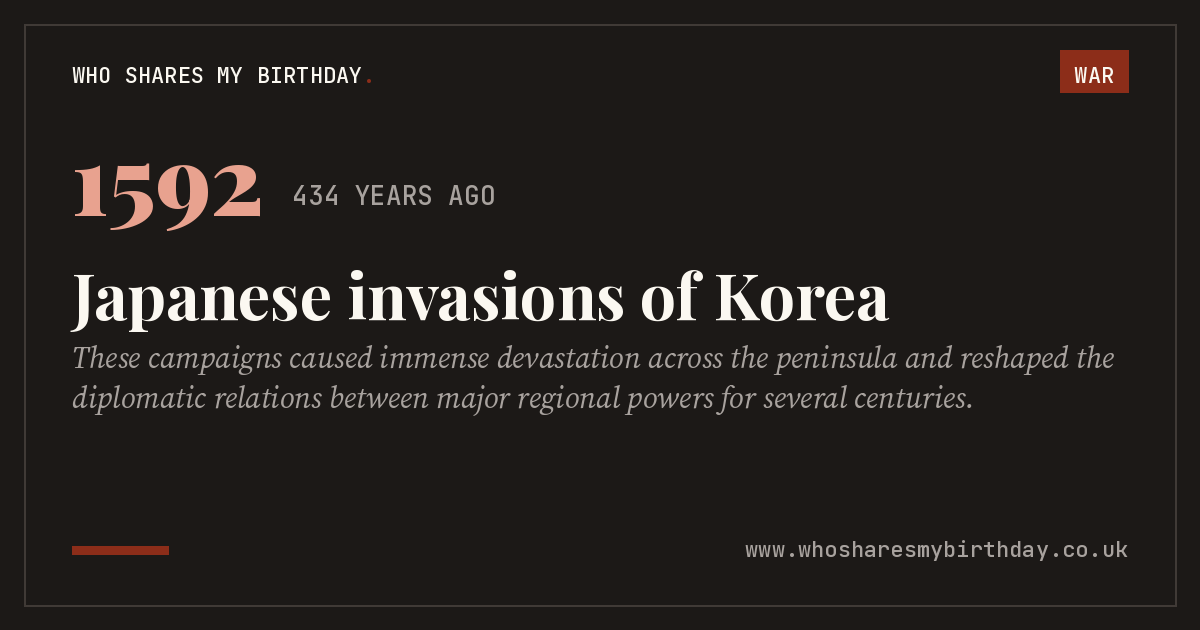 Japanese invasions of Korea