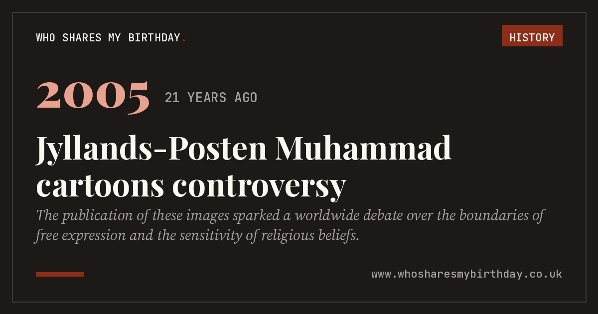 Jyllands-Posten Muhammad cartoons controversy
