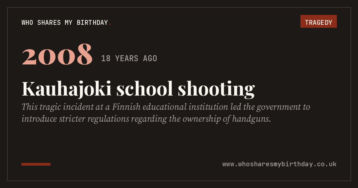 Kauhajoki school shooting