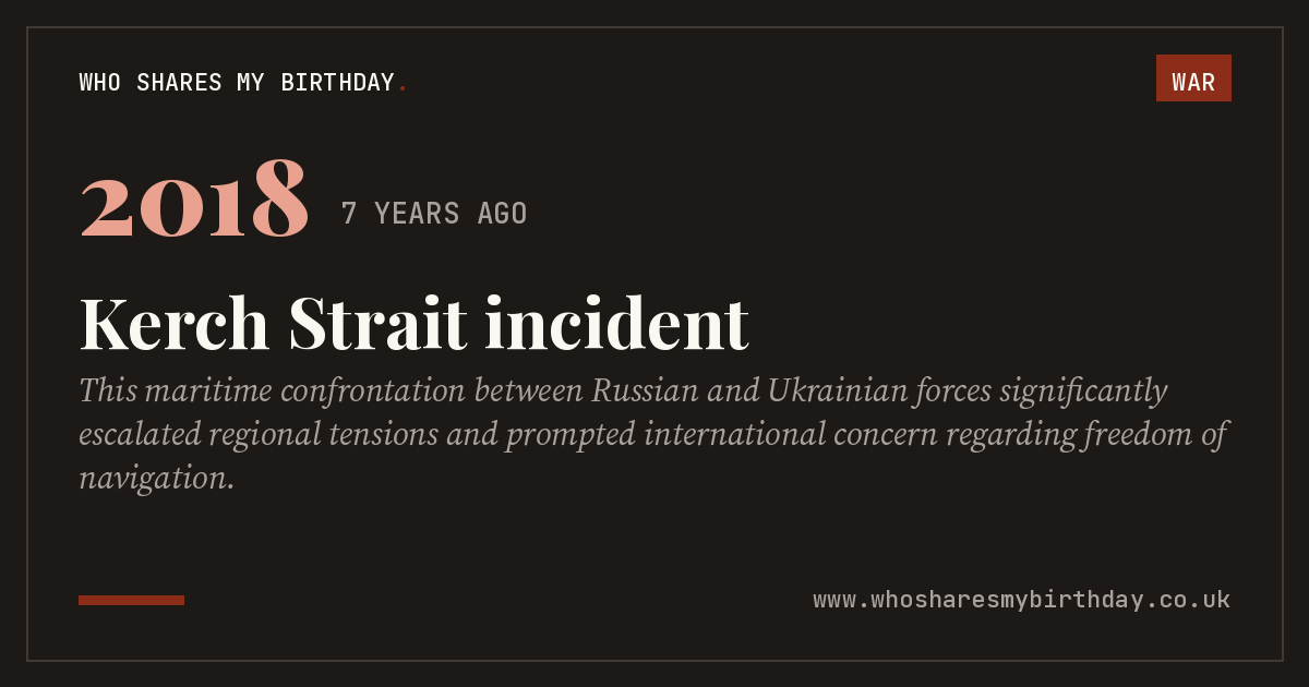Kerch Strait incident