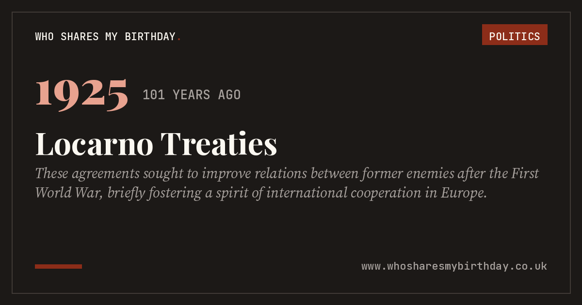 Locarno Treaties
