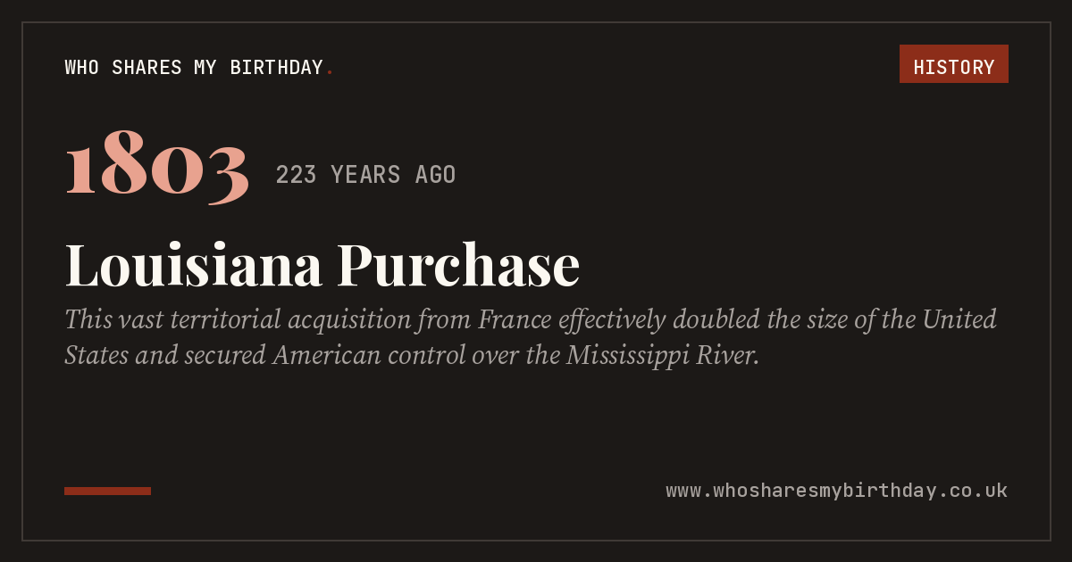 Louisiana Purchase