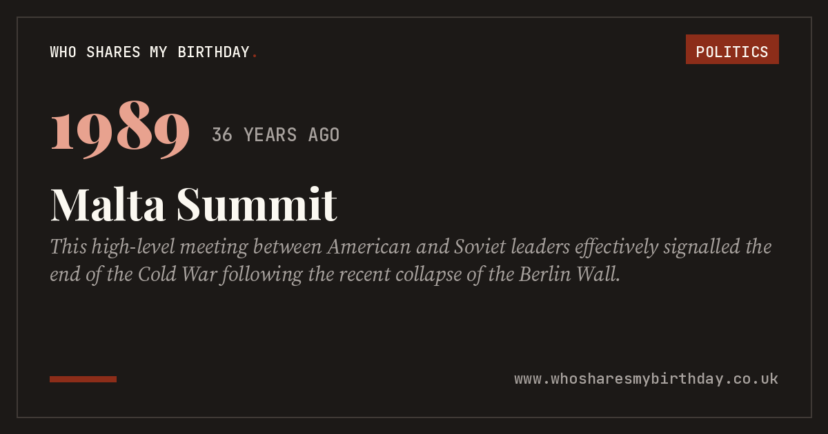 Malta Summit
