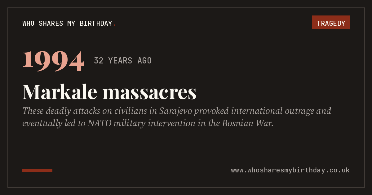 Markale massacres