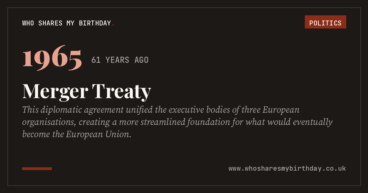 Merger Treaty