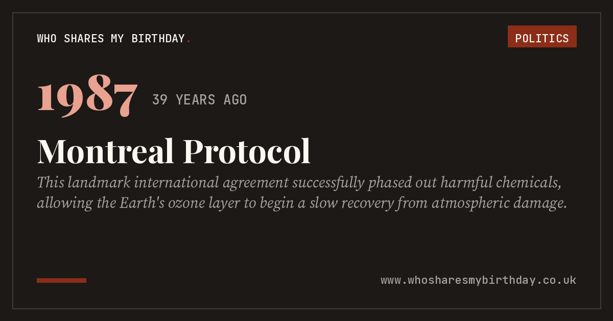 Montreal Protocol