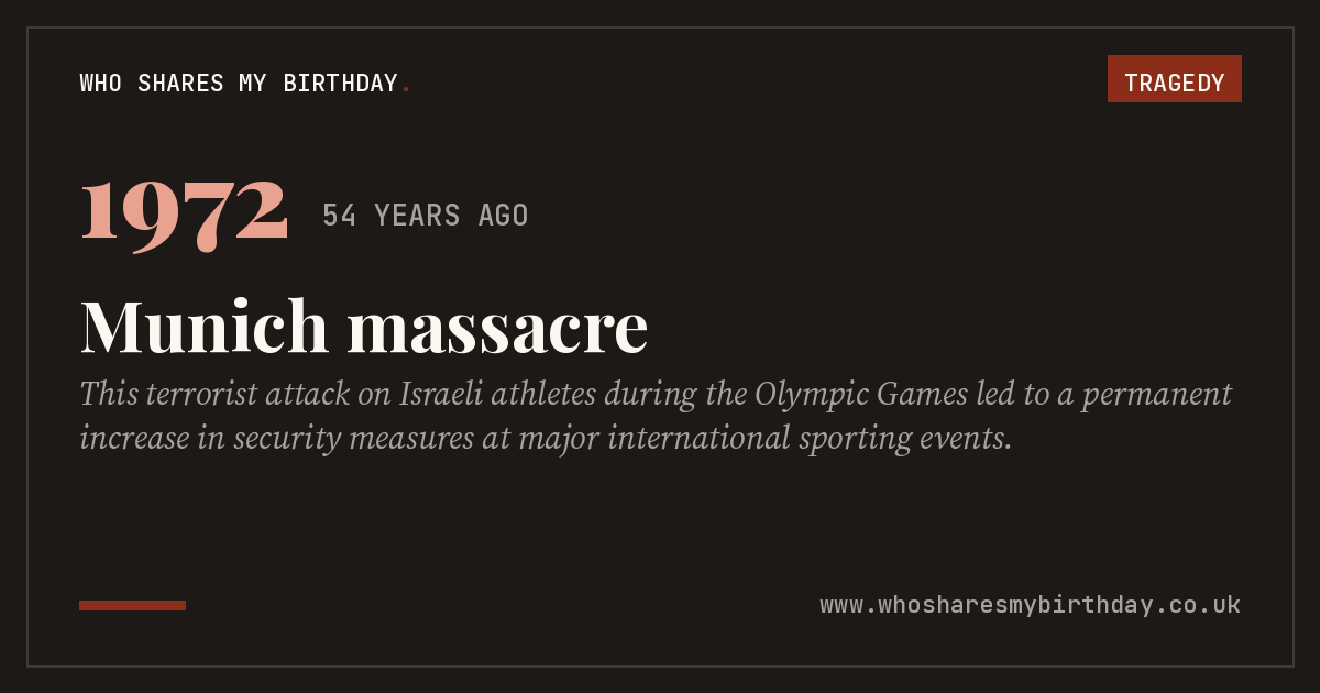 Munich massacre