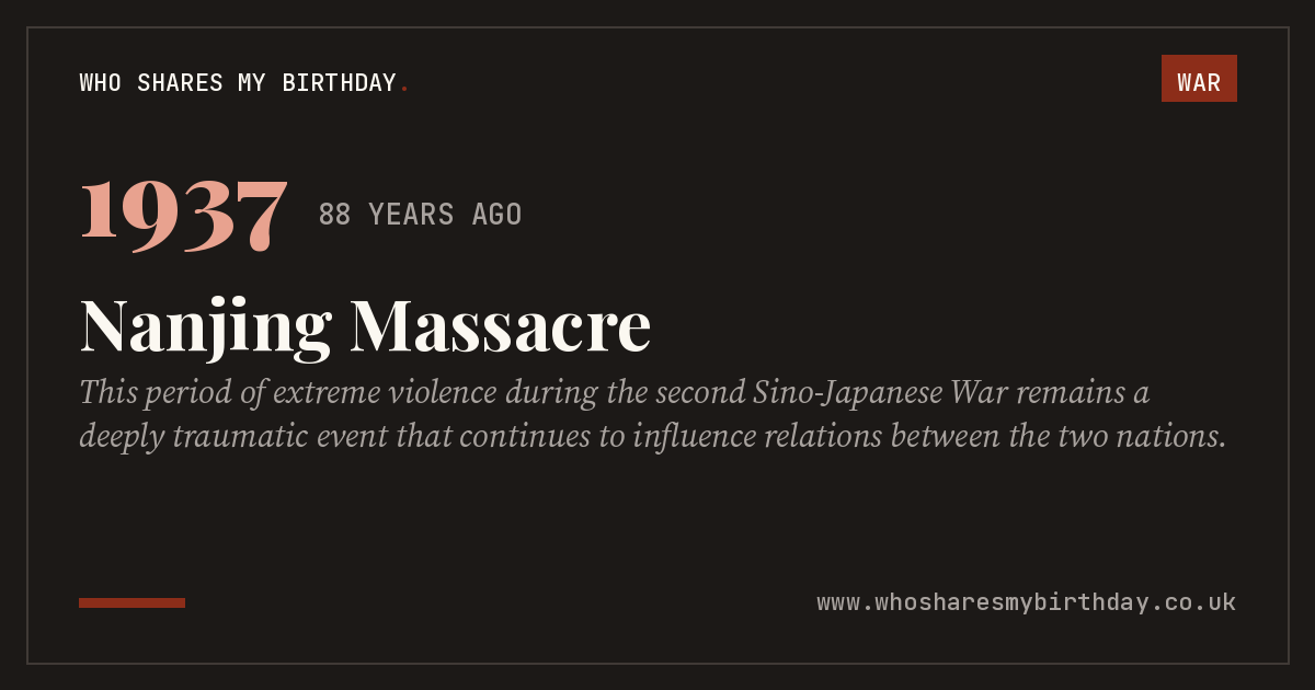 Nanjing Massacre
