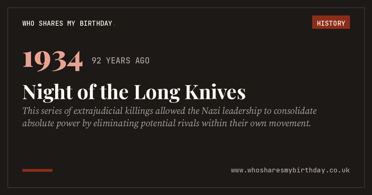 Night of the Long Knives