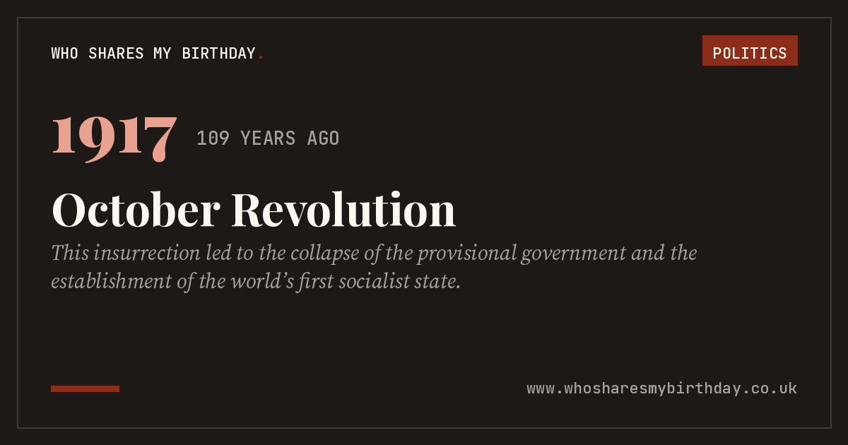 October Revolution