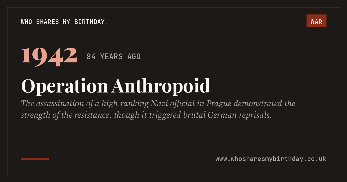 Operation Anthropoid