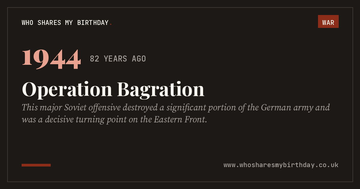 Operation Bagration