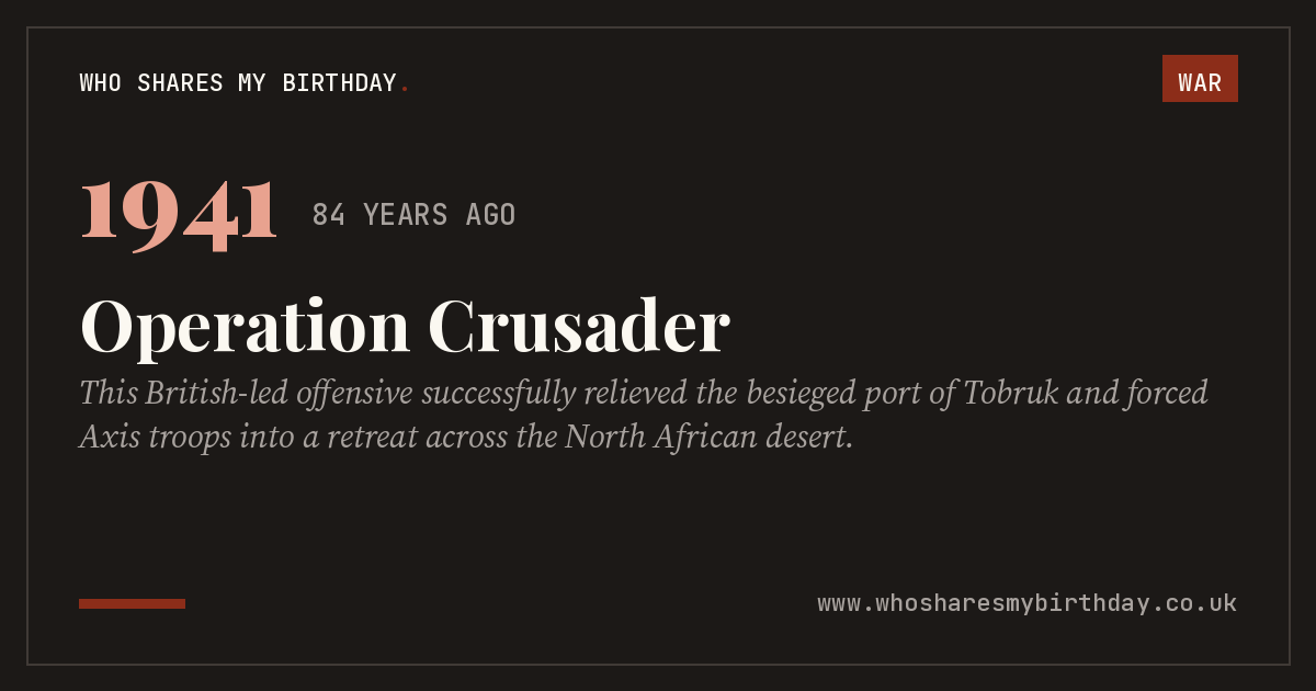 Operation Crusader