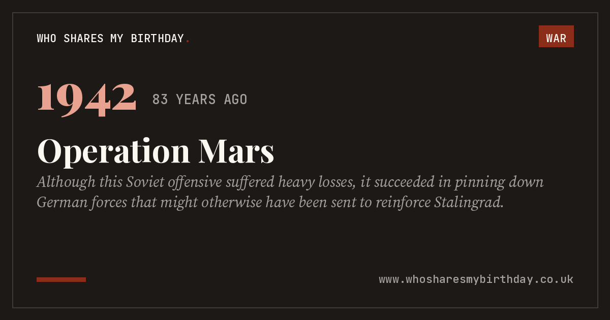 Operation Mars