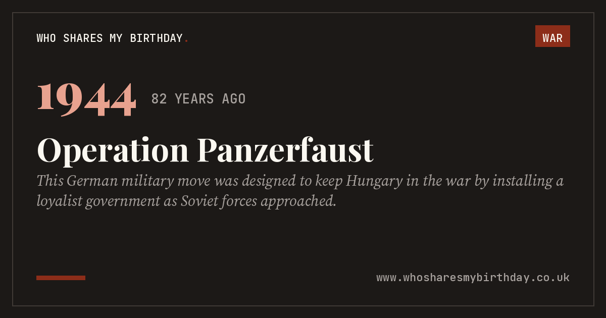 Operation Panzerfaust