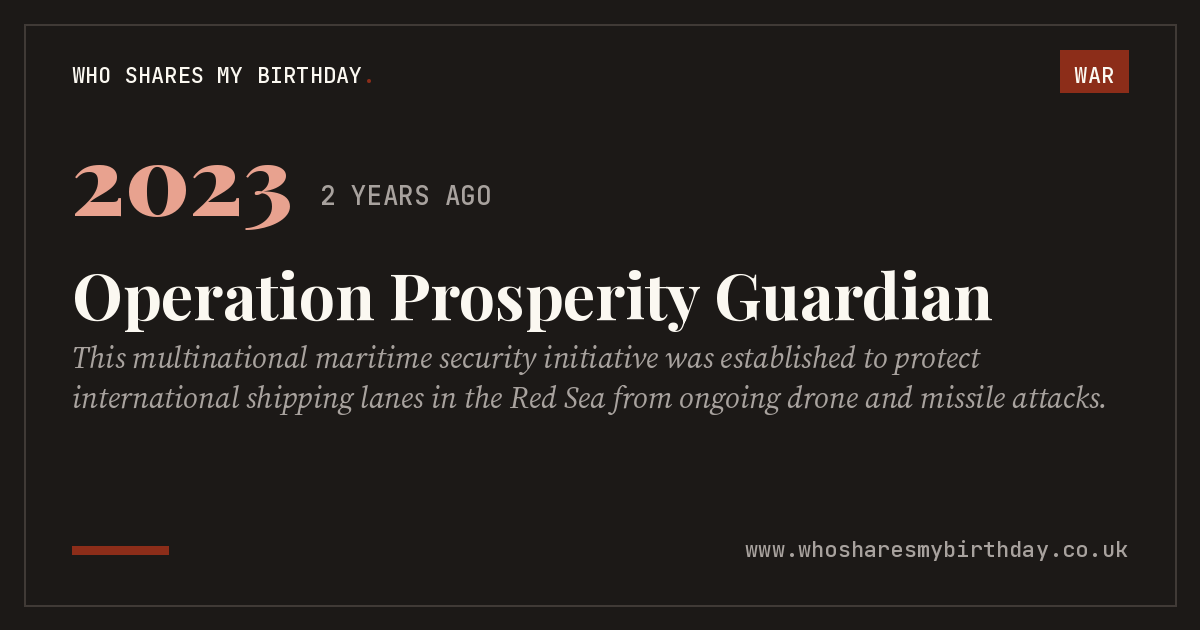 Operation Prosperity Guardian