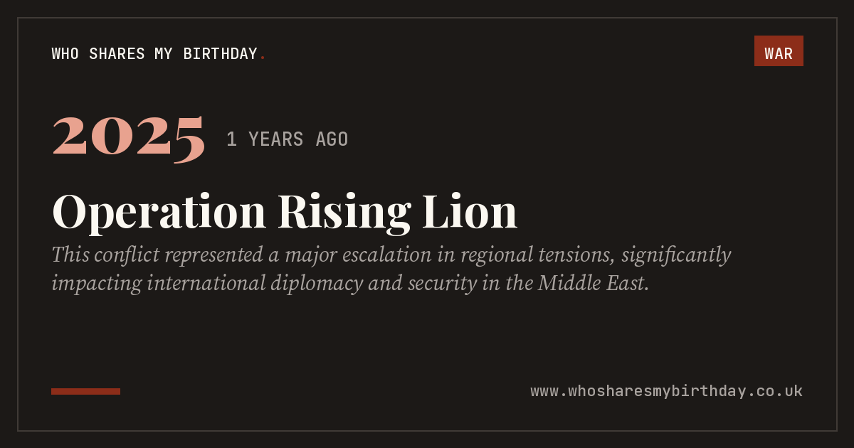Operation Rising Lion