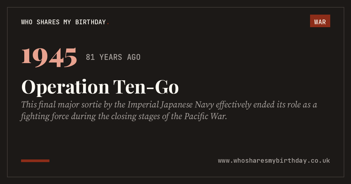 Operation Ten-Go
