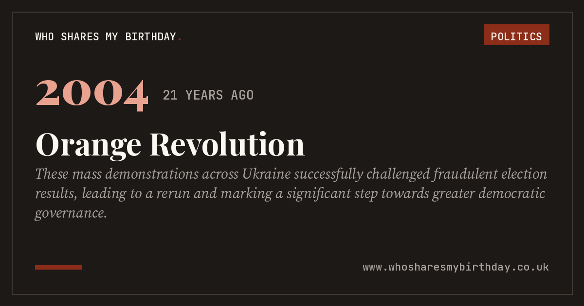 Orange Revolution