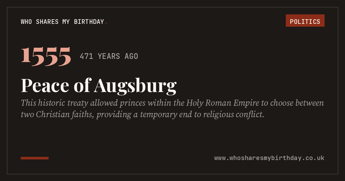 Peace of Augsburg