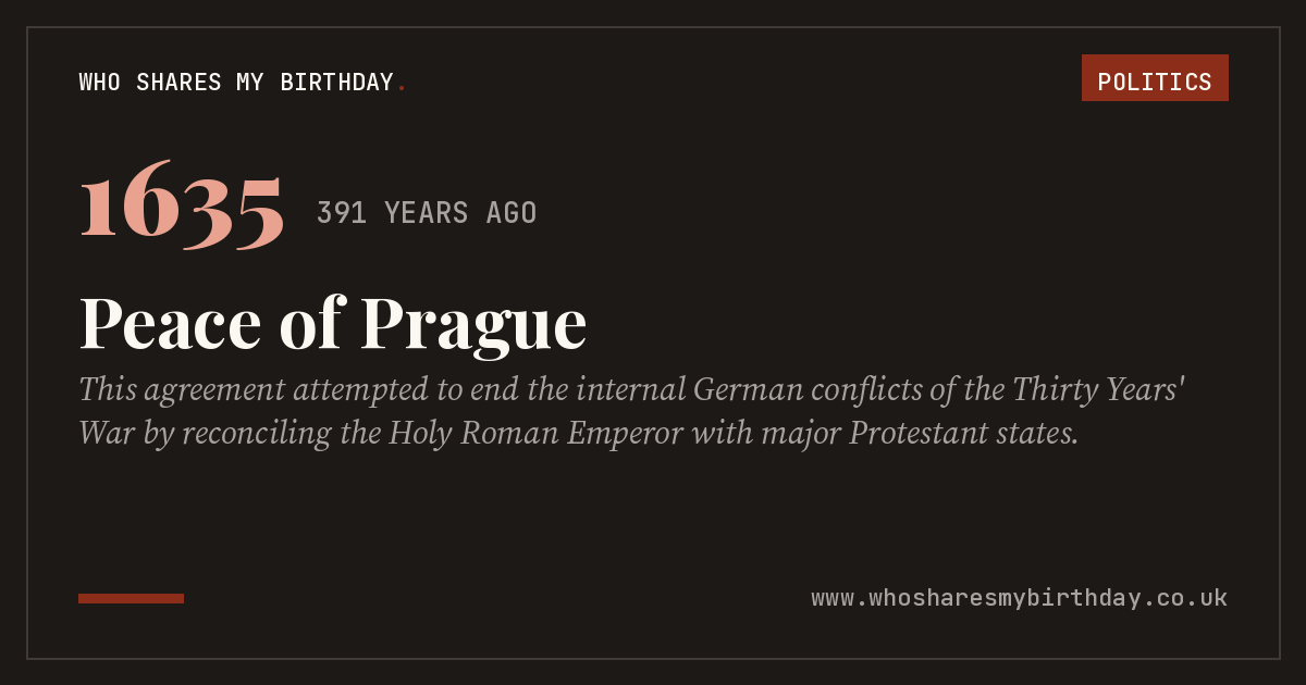 Peace of Prague