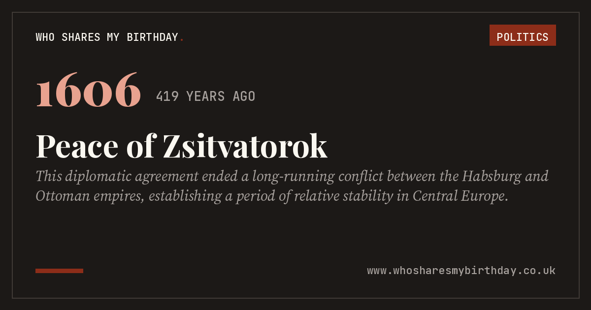Peace of Zsitvatorok