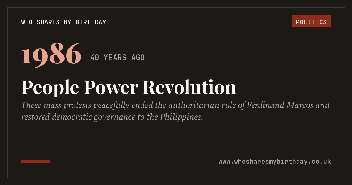 People Power Revolution