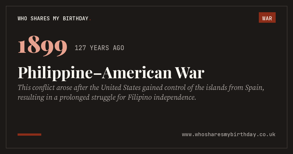 Philippine–American War