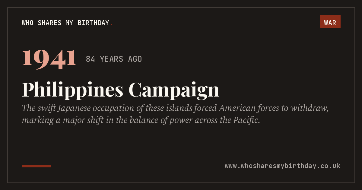 Philippines Campaign
