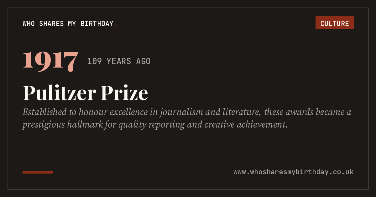 Pulitzer Prize