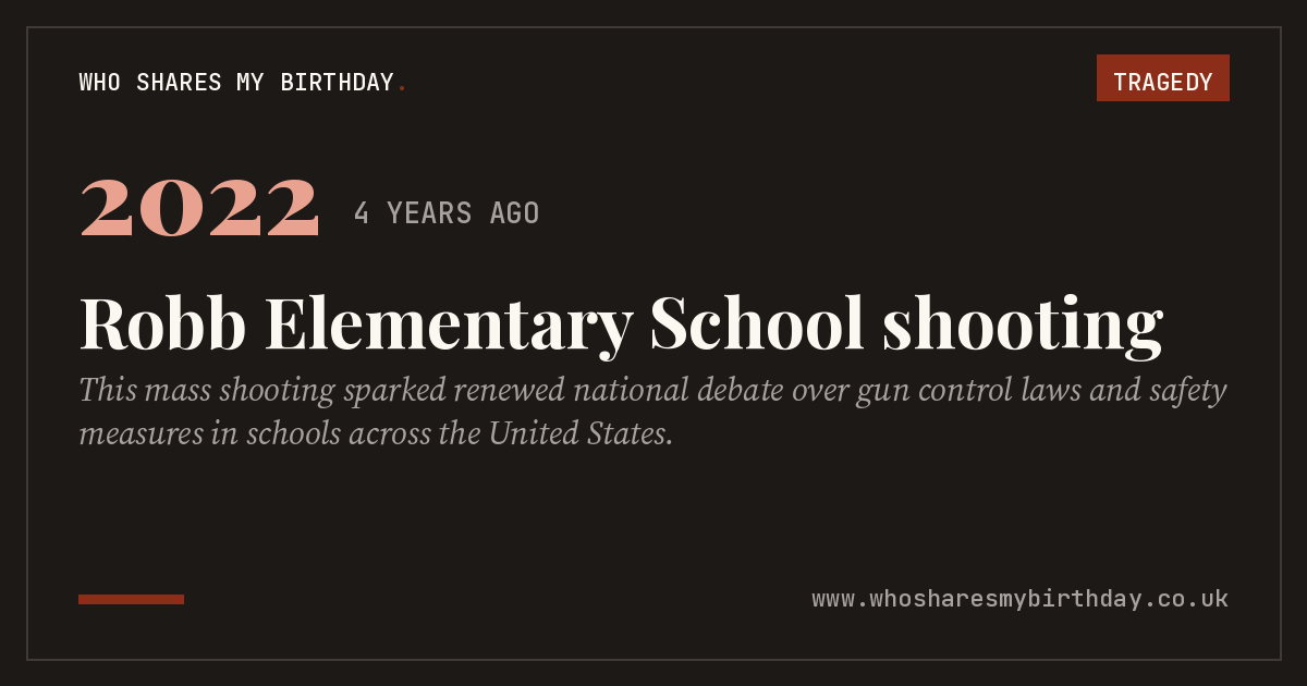 Robb Elementary School shooting