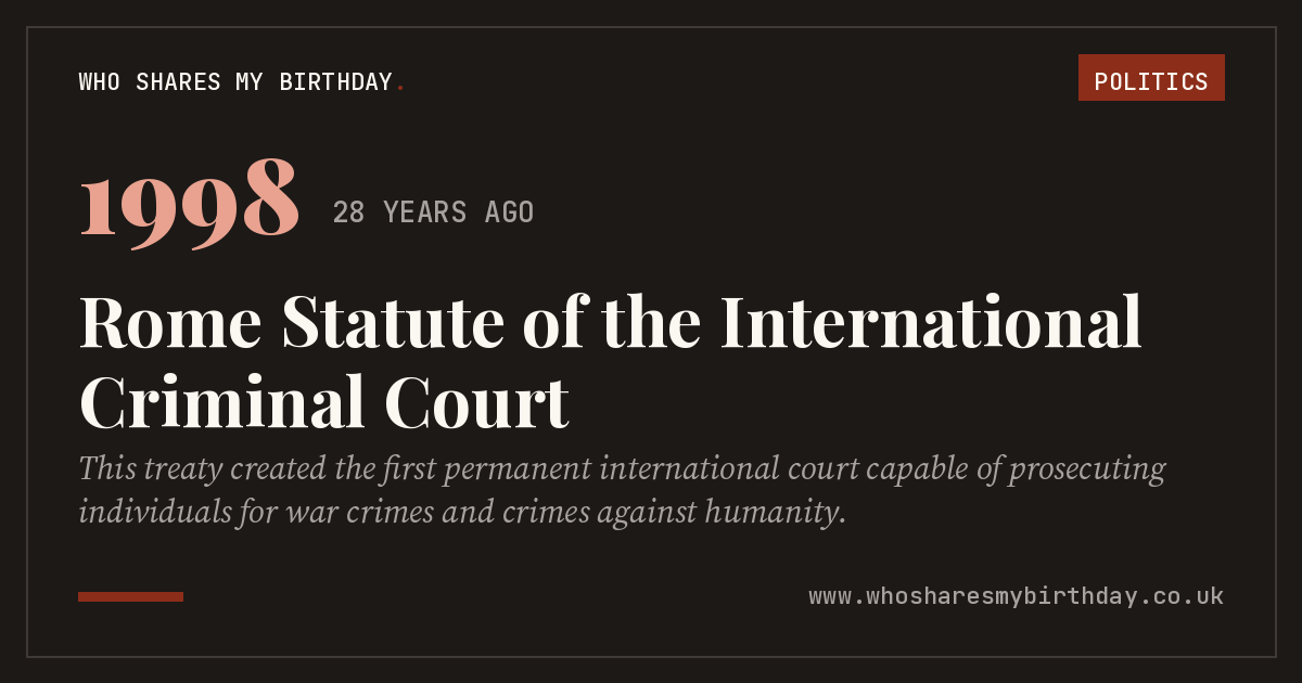 Rome Statute of the International Criminal Court