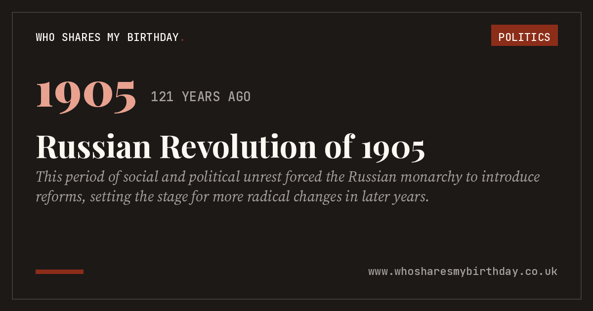 Russian Revolution of 1905