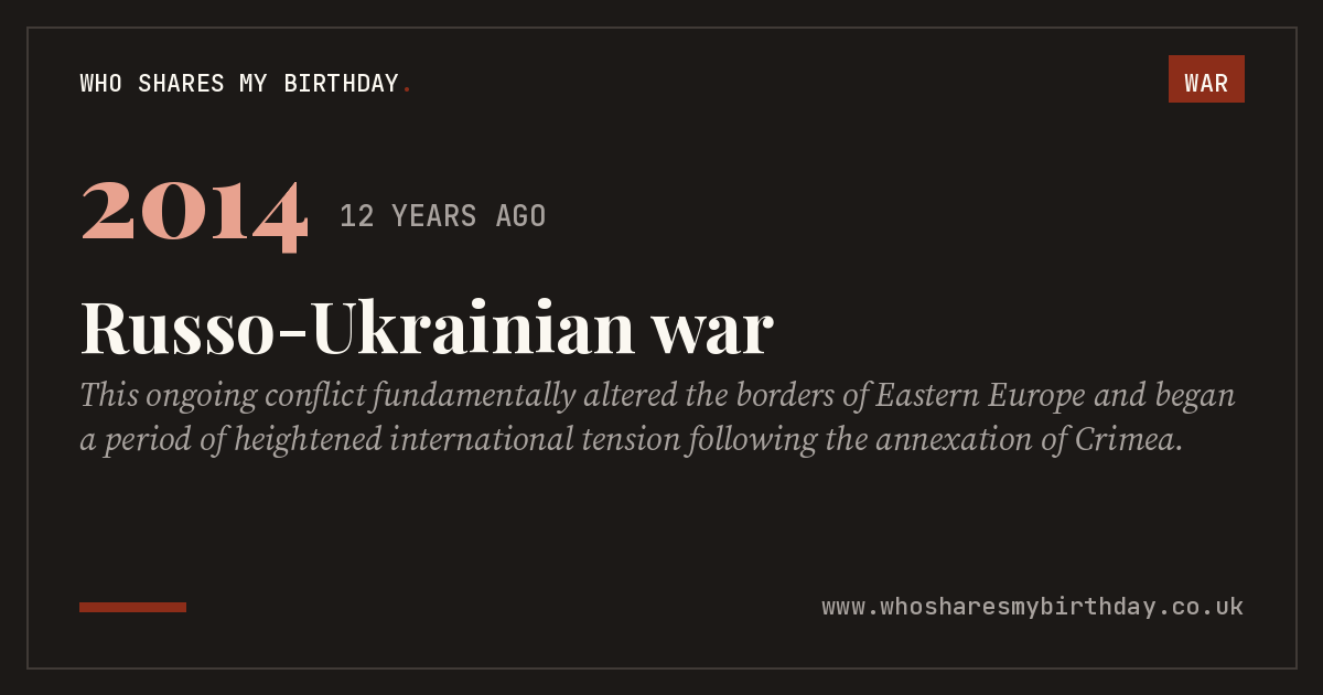 Russo-Ukrainian war