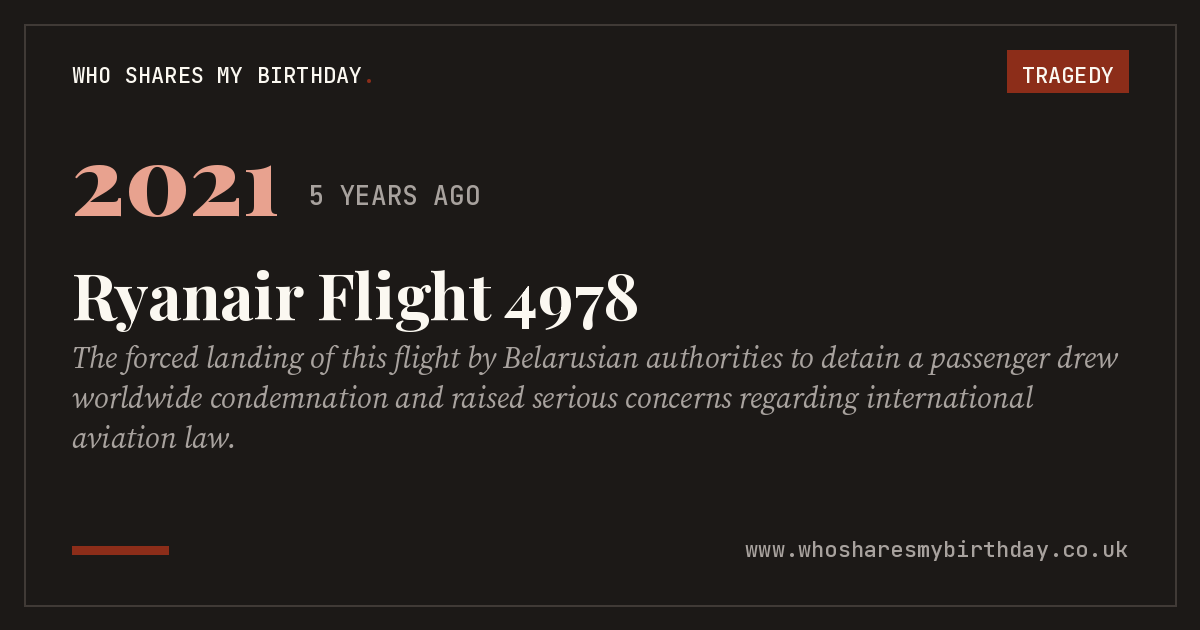 Ryanair Flight 4978