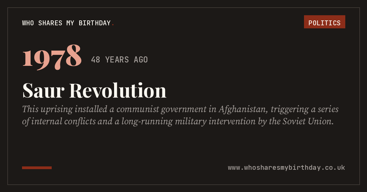 Saur Revolution