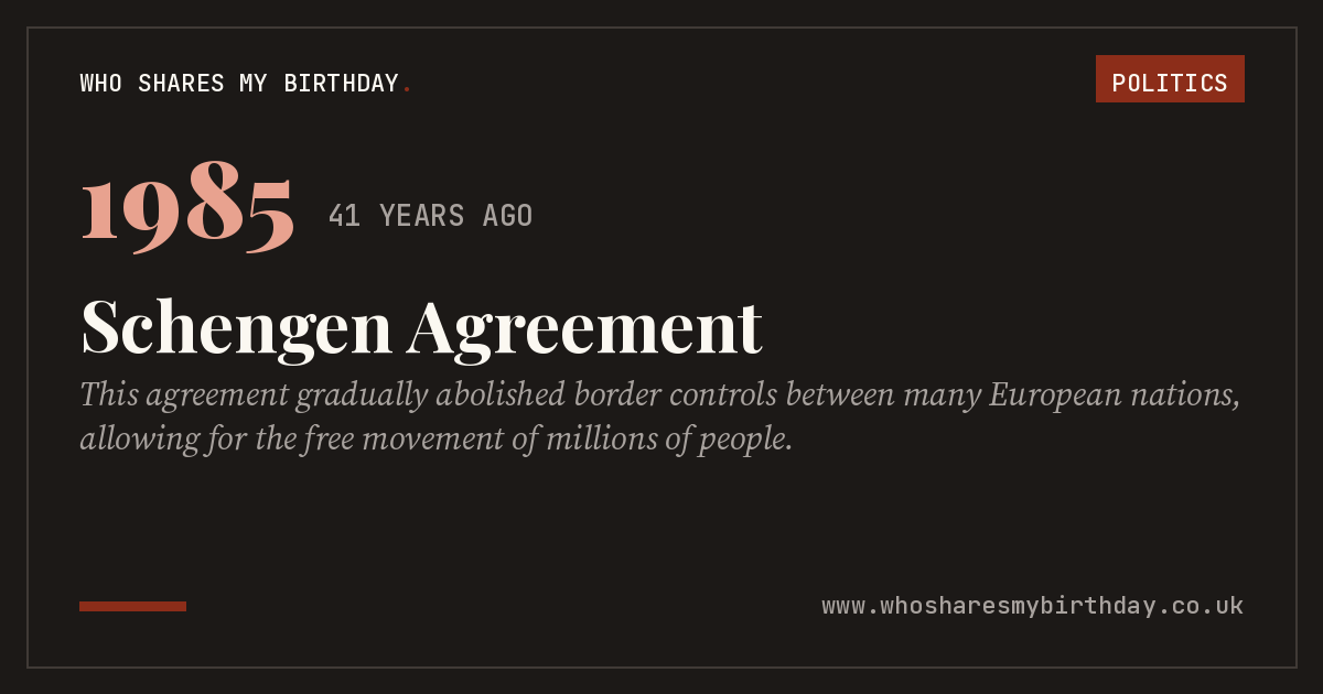 Schengen Agreement