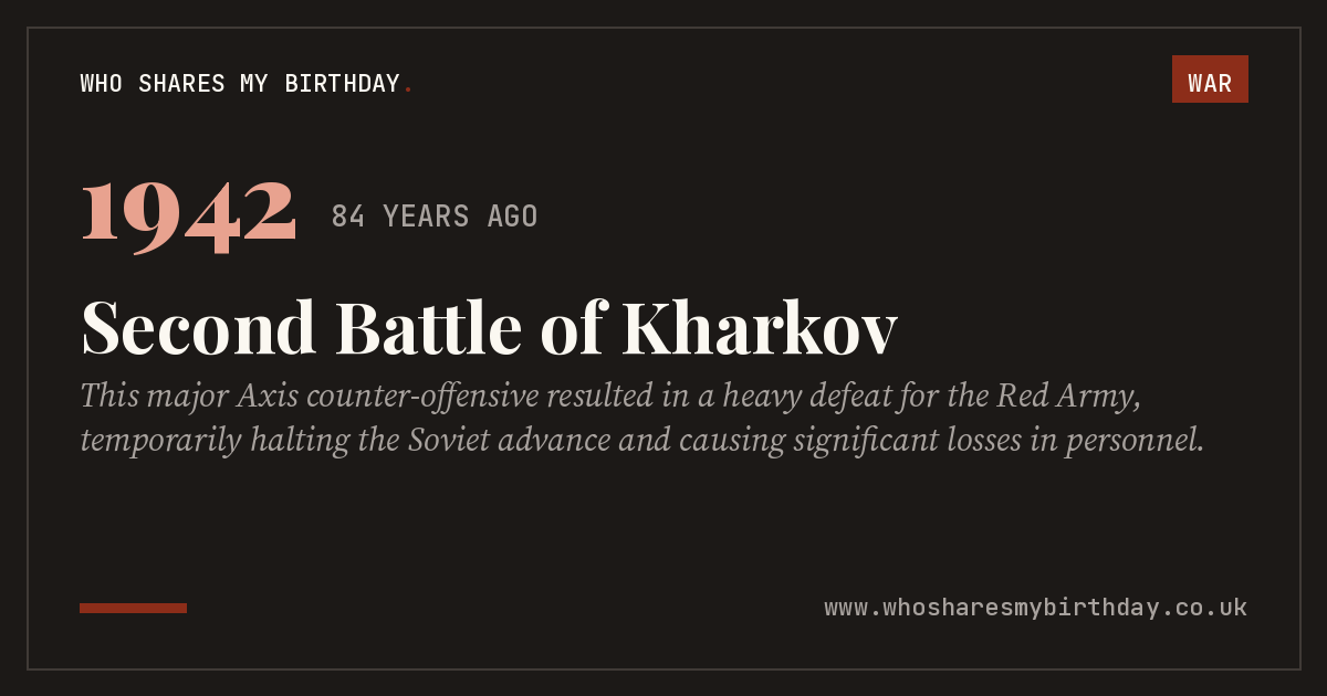 Second Battle of Kharkov