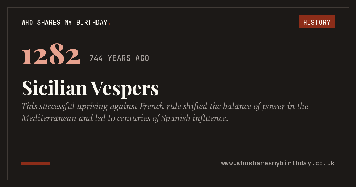Sicilian Vespers