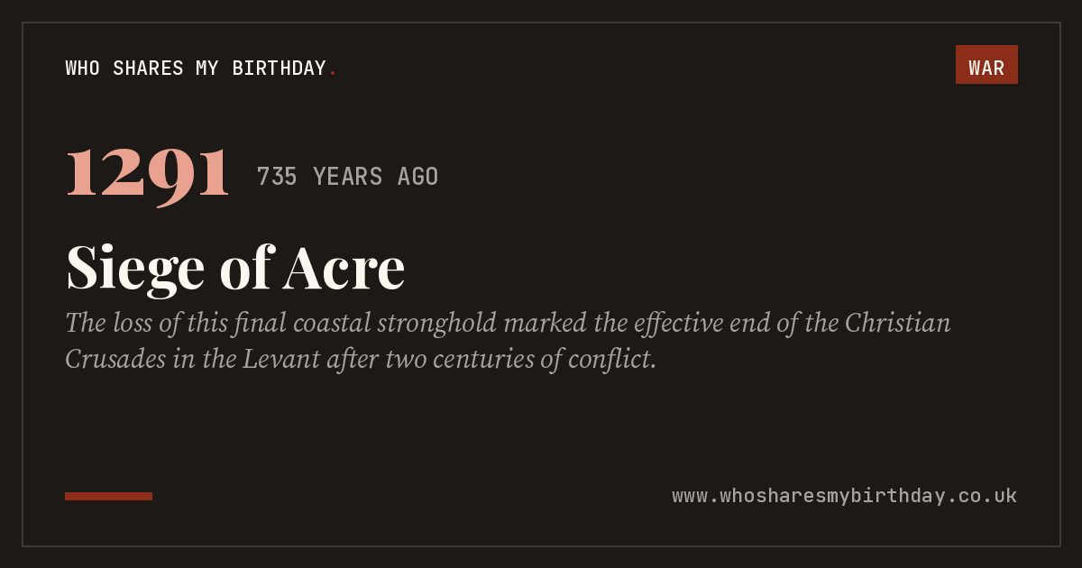 Siege of Acre