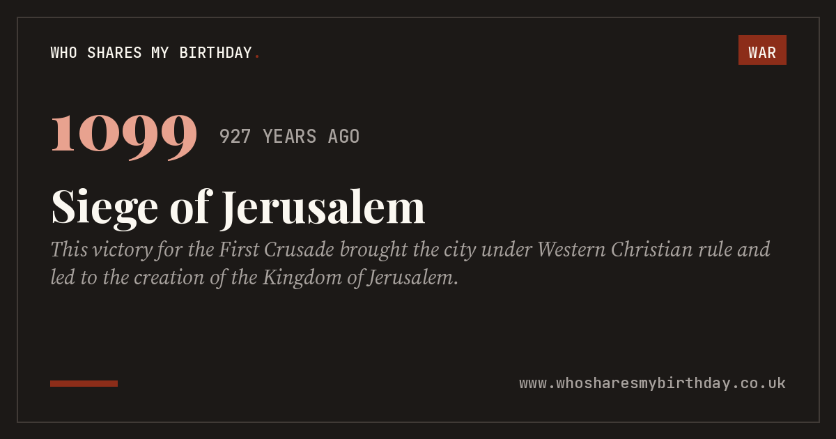 Siege of Jerusalem