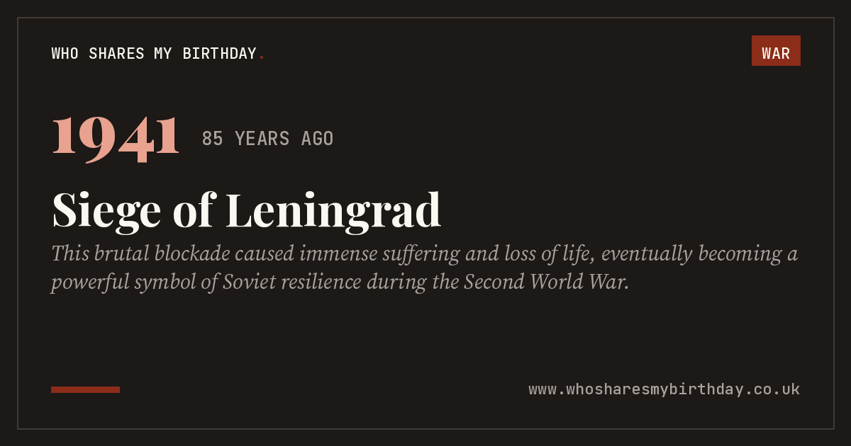 Siege of Leningrad