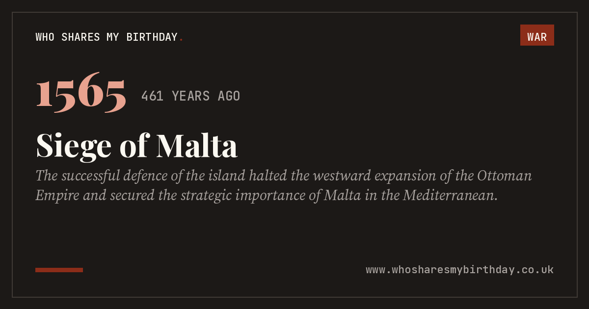 Siege of Malta