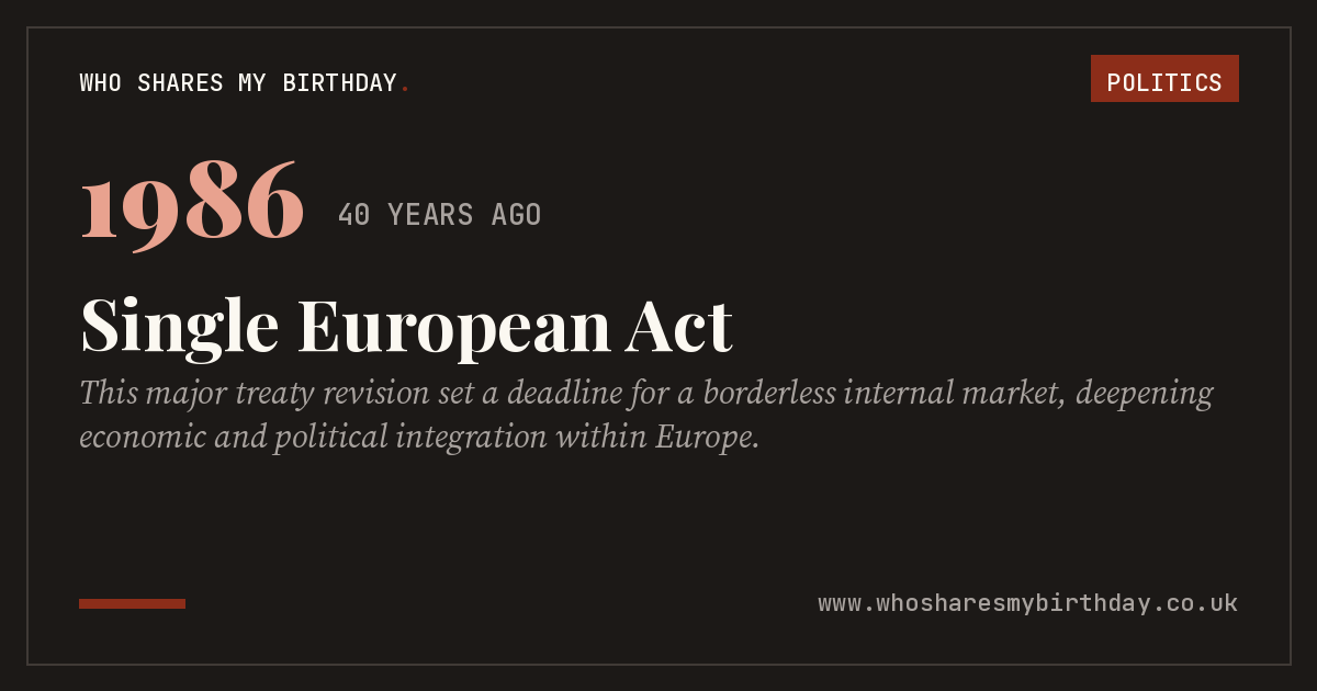Single European Act