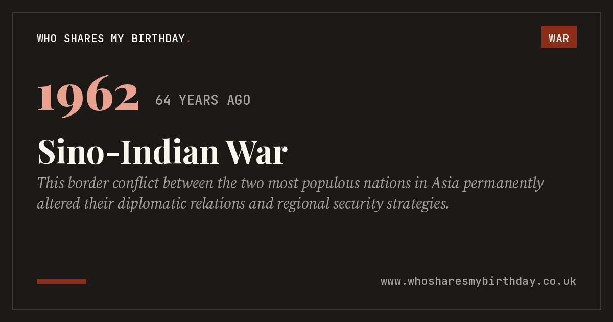 Sino-Indian War
