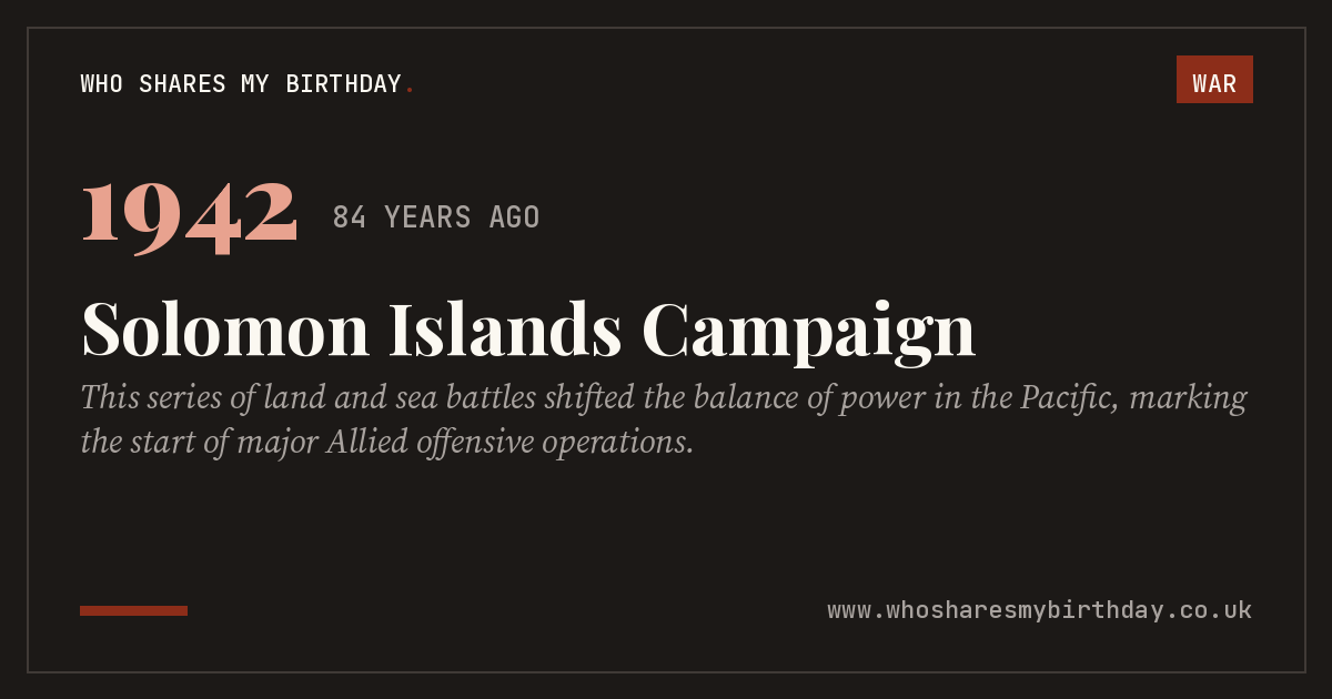 Solomon Islands Campaign